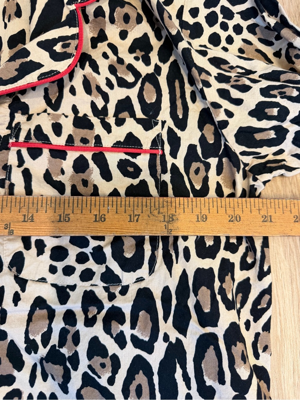 Bed Head Pjs x Trina Turk size Medium Cheetah Animal Print Pajama Set - Picture 6 of 10